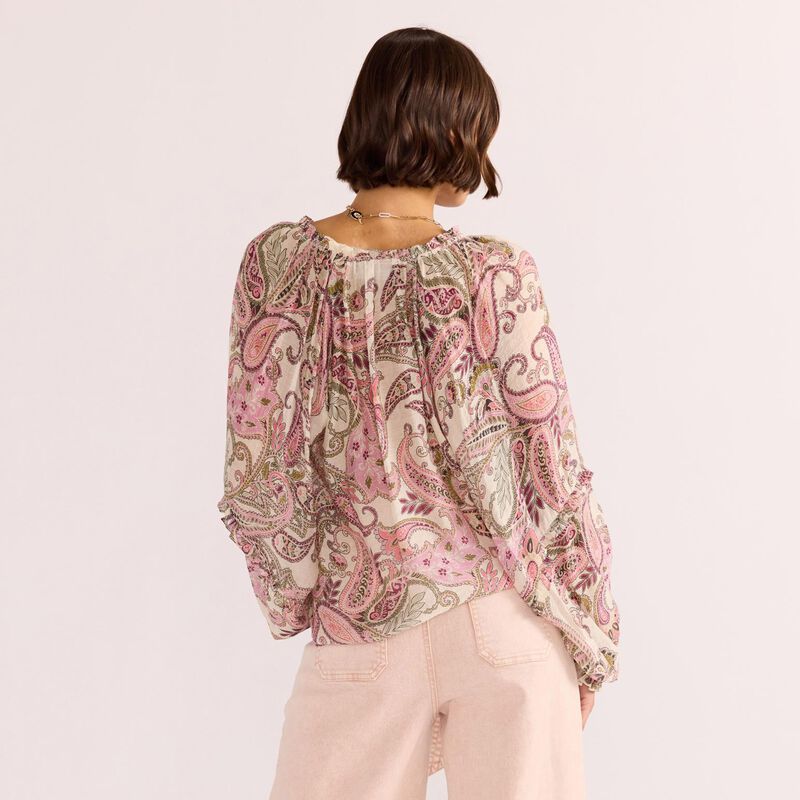 MINKPINK Cadence Long Sleeve Blouse image number 2
